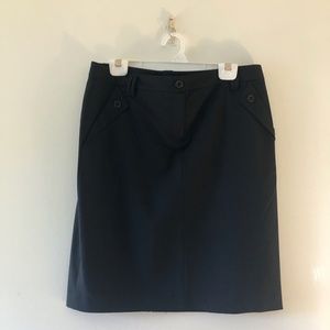 Theory pencil skirt navy blue